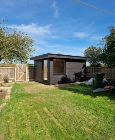 Deep Black Hardiplank Room